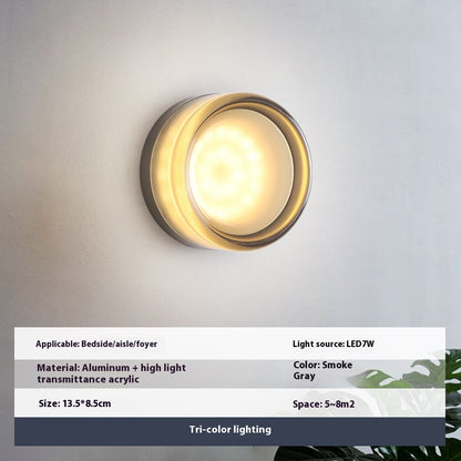 VERO Contemporary Acrylic Ambient Wall Light For Modern Interiors - Styyler