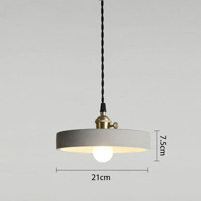 Betona Vintage Style Cemented Pendant Light