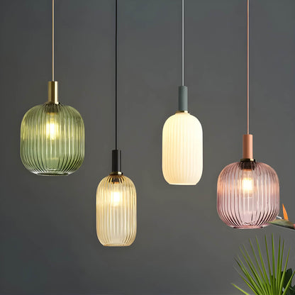 FARO Vintage Pendant Light with Brushed Glass Design | Various Sizes - Styyler