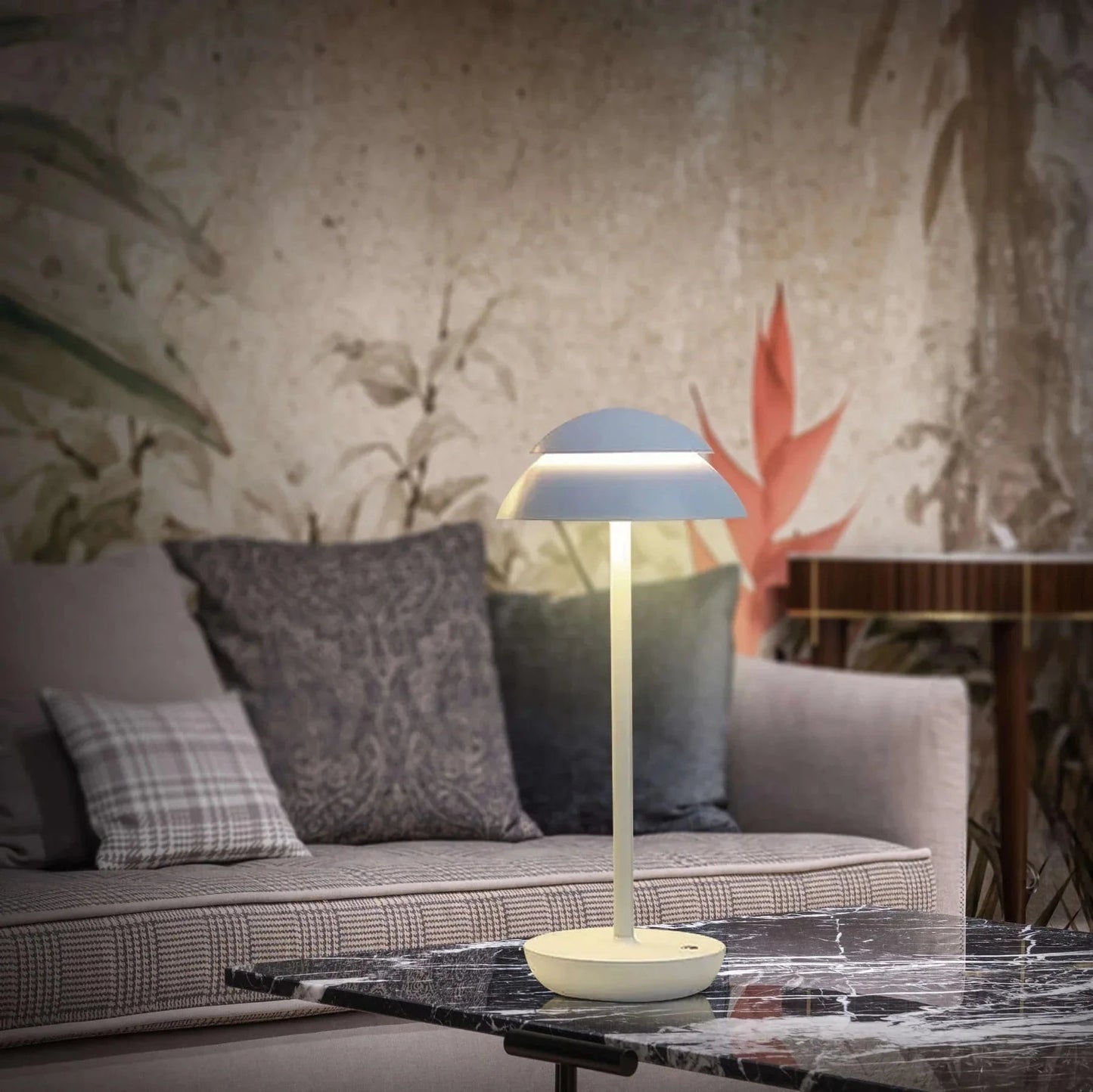 Cordless Rechargeable Table Lamp with Touch Control Dimming – Scandinavian Design Bedside Lamp for Elegant Lighting 5