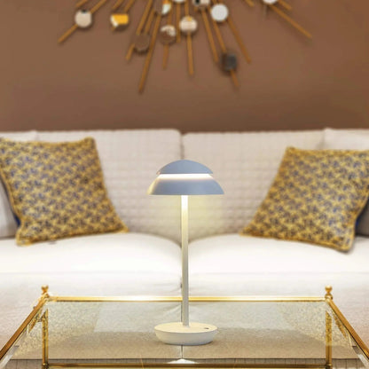 Cordless Rechargeable Table Lamp with Touch Control Dimming – Scandinavian Design Bedside Lamp for Elegant Lighting 6