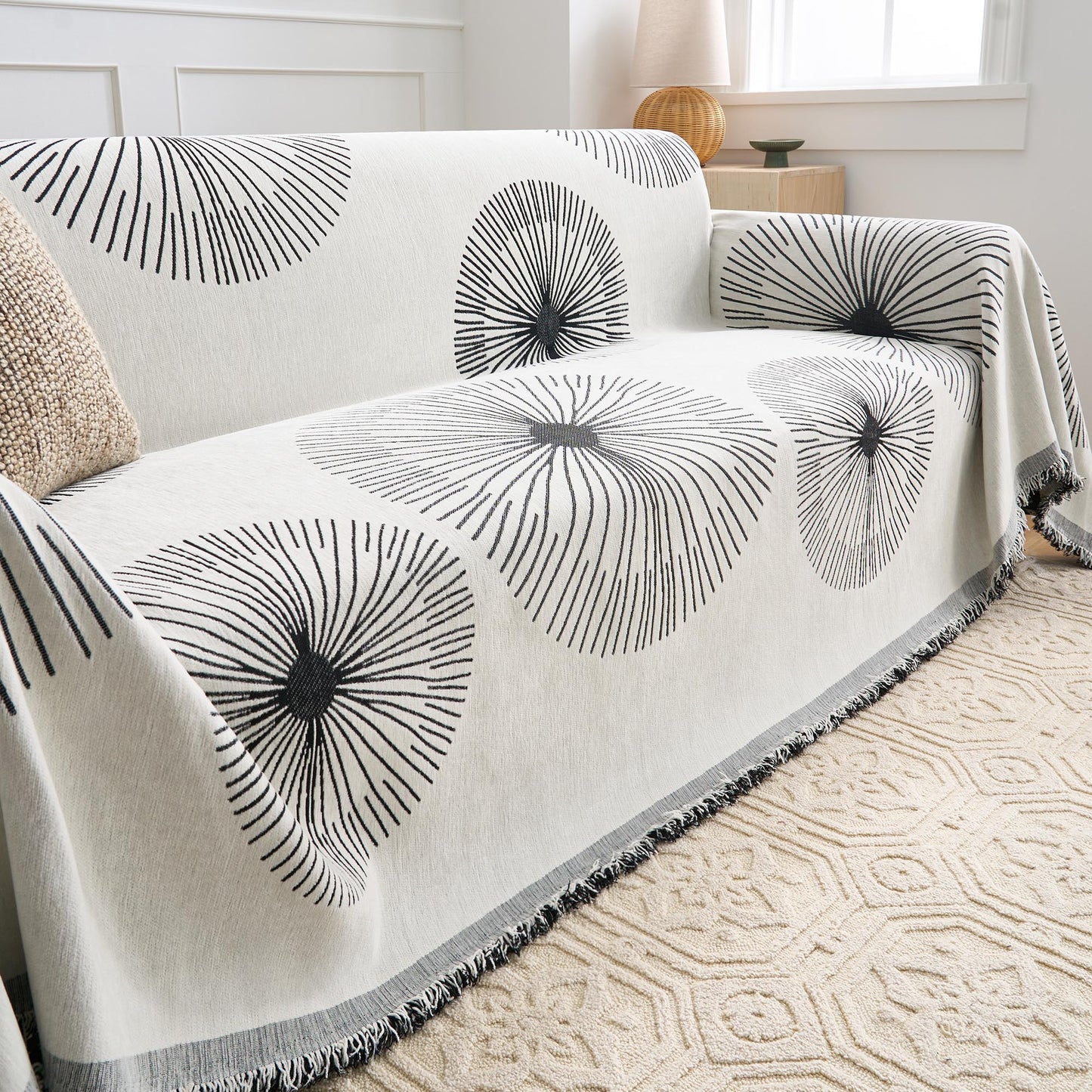 DANDELION Chenille Sofa Cover for Stylish Sofa Protection | Modern Design