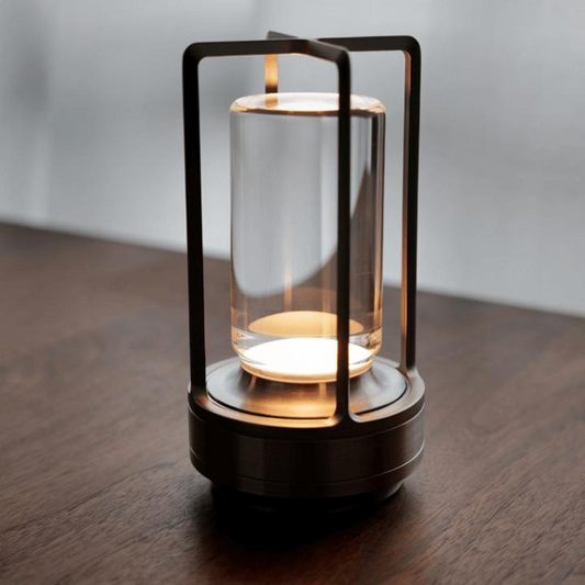 Elegant Crystal Lantern with Touch Control – Waterproof LED Lamp for Indoor and Outdoor Use, USB Rechargeable, 3 Dimming Levels-1
