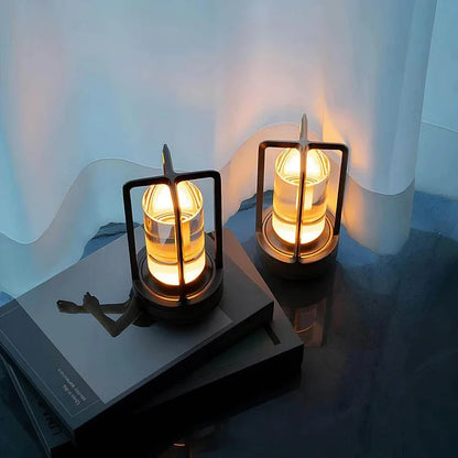 Elegant Crystal Lantern with Touch Control – Waterproof LED Lamp for Indoor and Outdoor Use, USB Rechargeable, 3 Dimming Levels-3