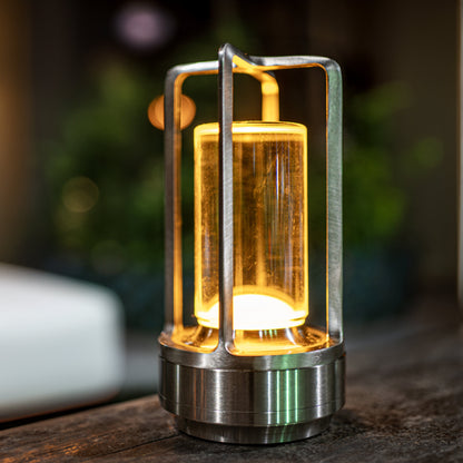 Variant image for Elegant Crystal Lantern with Touch Control – Waterproof LED Lamp for Indoor and Outdoor Use, USB Rechargeable, 3 Dimming Levels-2
