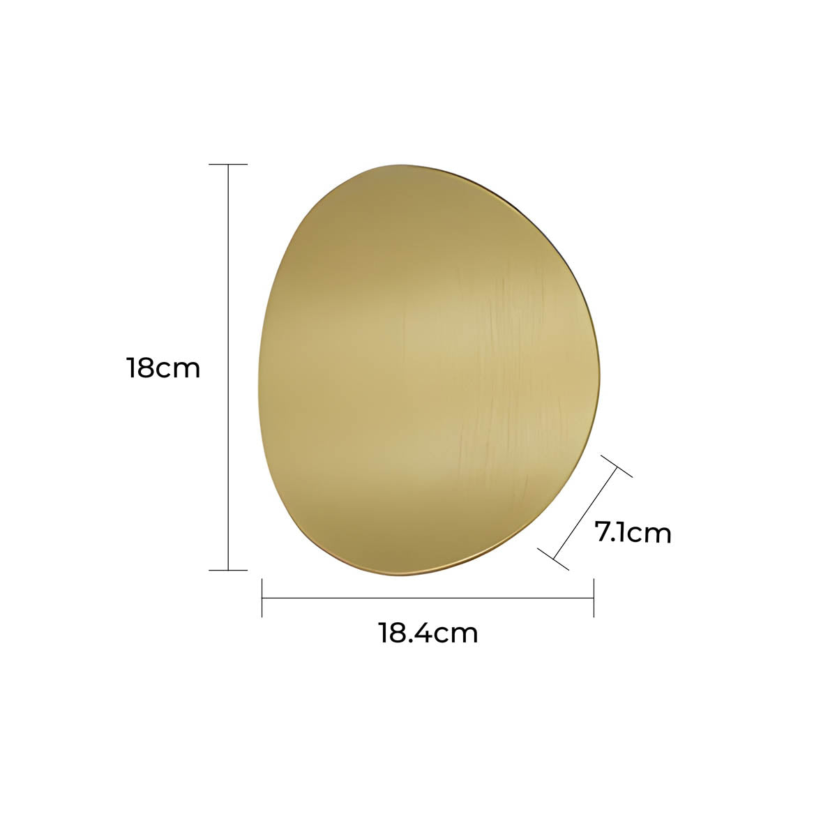 DUSK Minimalist Wall Light Sconce in Aluminum with Warm White LED Illumination - Styyler