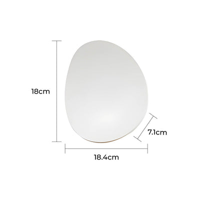 DUSK Minimalist Wall Light Sconce in Aluminum with Warm White LED Illumination - Styyler