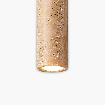 TERRA CAVO – Natural Travertine Pendant Light | Minimalist Ceiling Light - Styyler