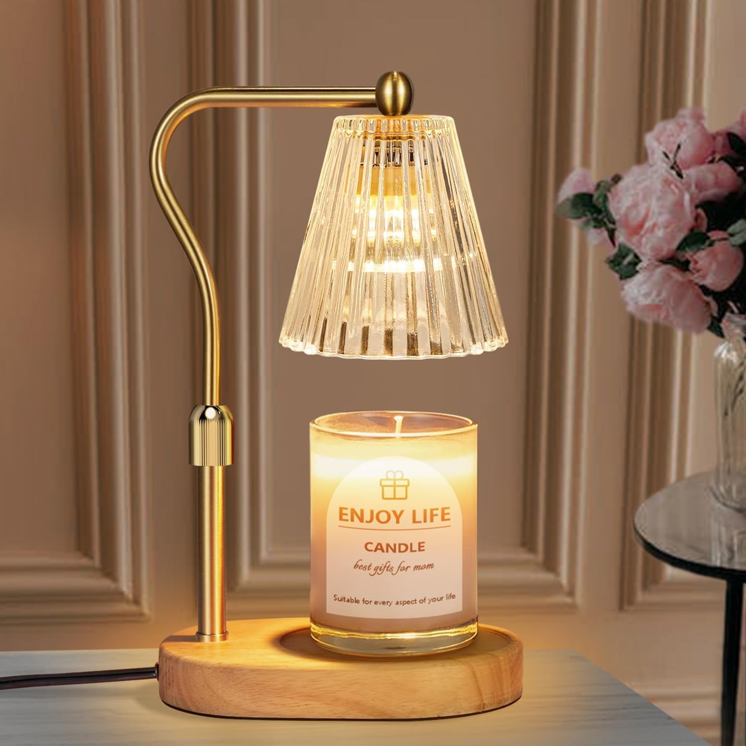 ÉCLAT – Flameless Vintage Glass Wax Melt Lamp - Styyler