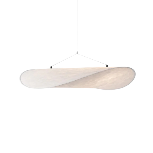 Hikari Japandi Pendant Light | Handcrafted Fabric Boho-Modern Ceiling Lamp - Styyler