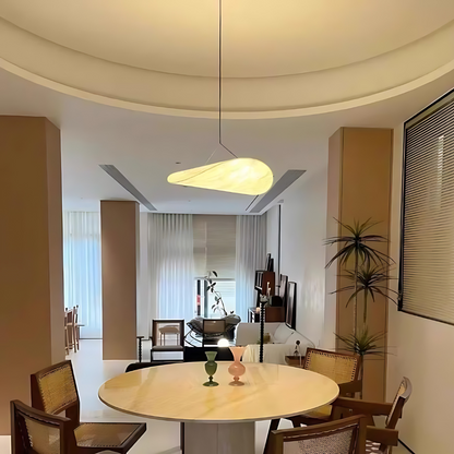 Hikari Japandi Pendant Light | Handcrafted Fabric Boho-Modern Ceiling Lamp