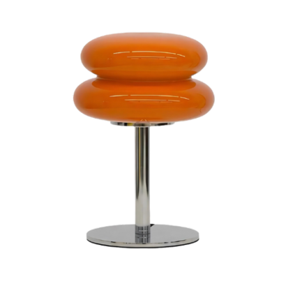 Bauhaus Glass Table Lamp with Touch Controls | Soft Ambient Accent Light - Styyler