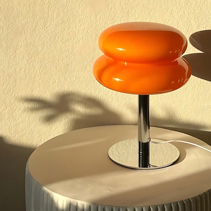 Bauhaus Glass Table Lamp with Touch Controls | Soft Ambient Accent Light - Styyler