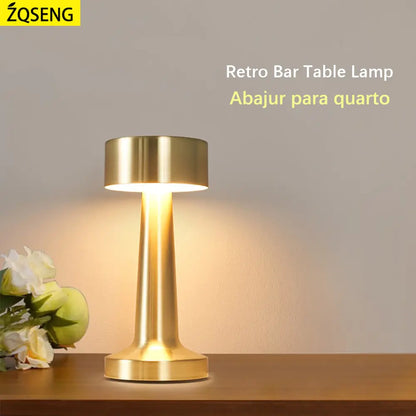 Rendezvous Cordless Table Lamp - Vintage Minimalist Design