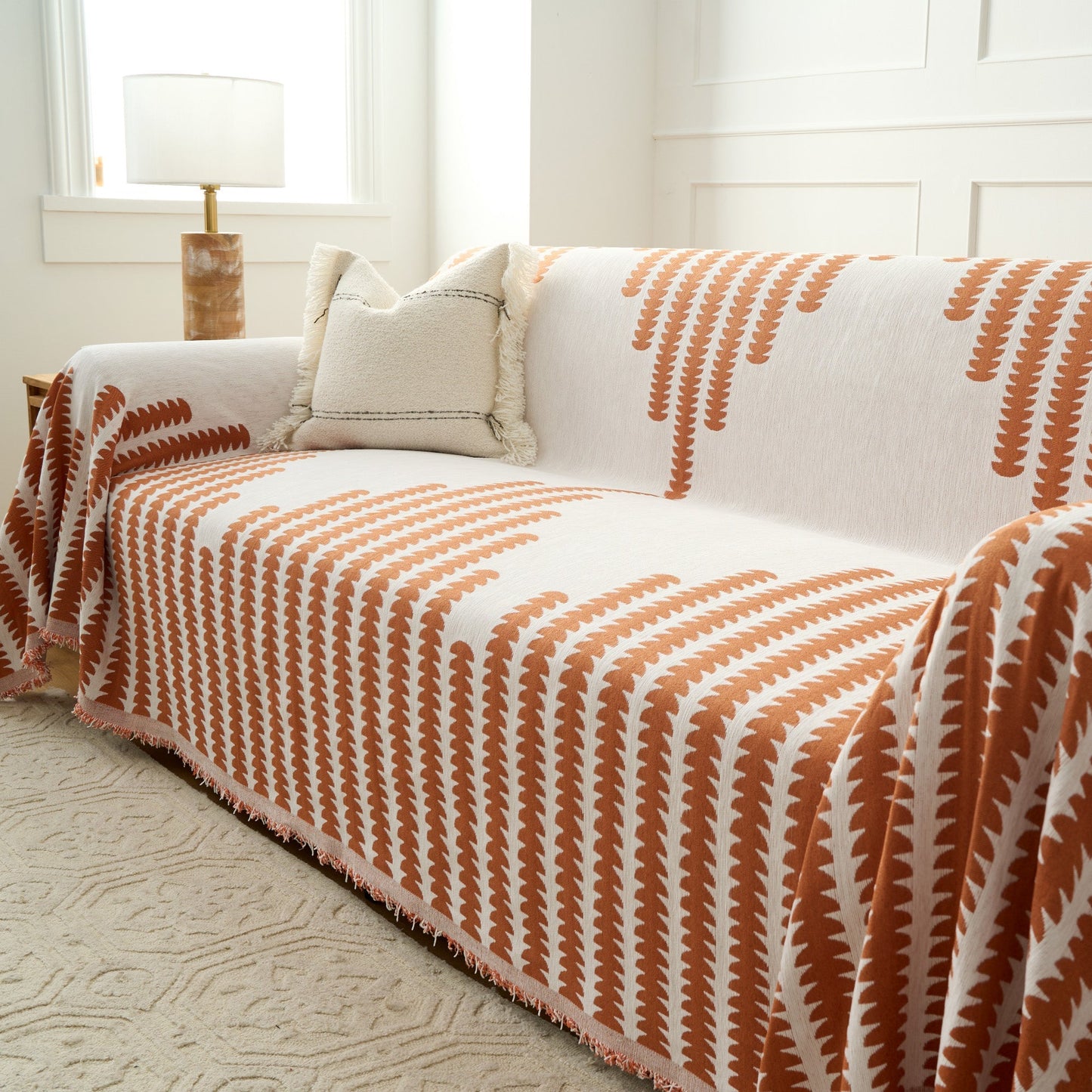 Cosy Cabin Sofa Cover | Durable and Machine Washable Throw for Pet-Friendly Homes