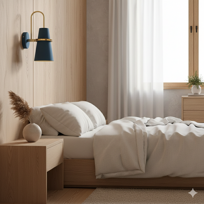 REGINE Wall Sconce Light for Bedroom & Living Room | Modern LED Wall Lamp