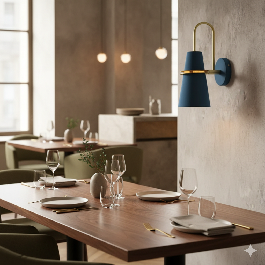 REGINE Wall Sconce Light for Bedroom & Living Room | Modern LED Wall Lamp