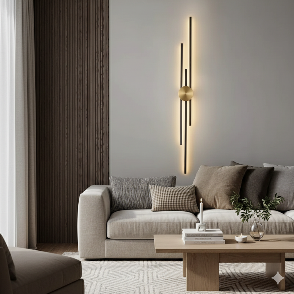 JOVE Minimalist Modern Wall Light for Living Room and Bedroom