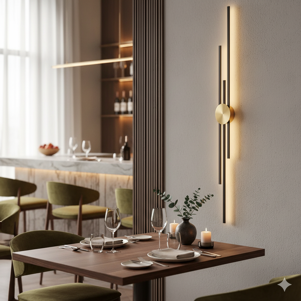 JOVE Minimalist Modern Wall Light for Living Room and Bedroom