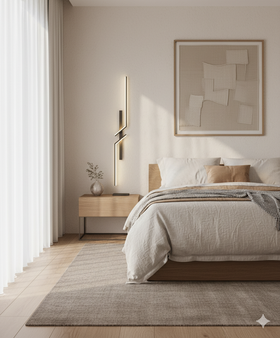 NOVA Minimalist LED Wall Sconce | Modern Iron Wall Light for Contemporary Interiors