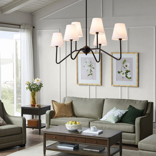 Glowforge Chandelier | American Retro Style Industrial Multi-Head Lighting