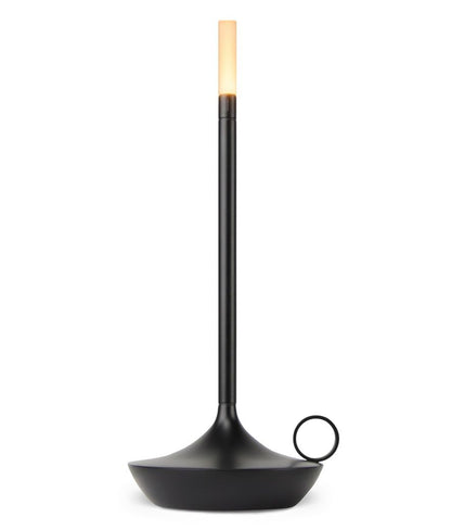 Glowwick Vintage Style LED Candle Lamp | Cordless and Rechargeable
