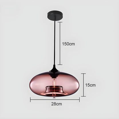 Verona Hand-Blown Glass Pendant Ceiling Light - Styyler