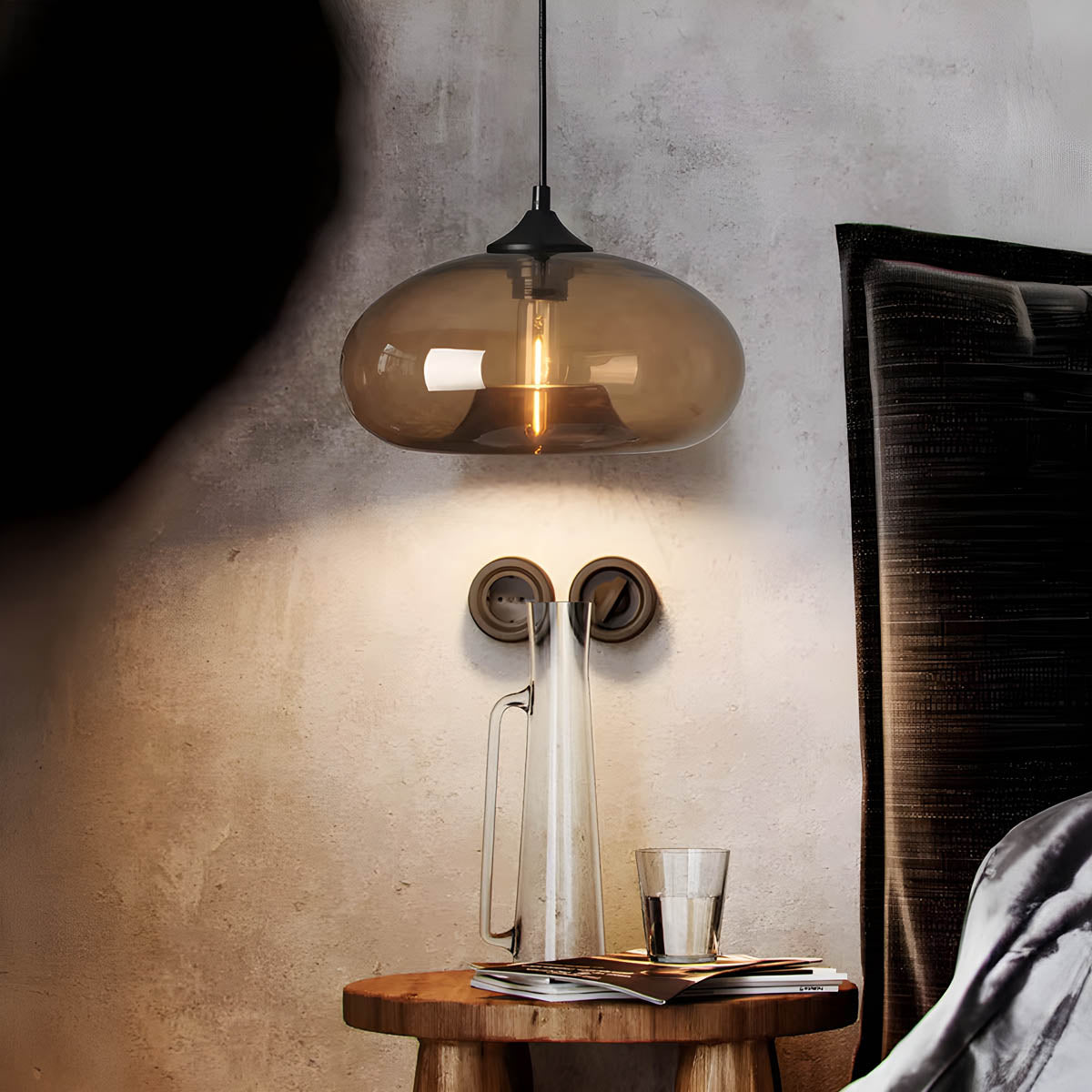 Verona Hand-Blown Glass Pendant Ceiling Light - Styyler