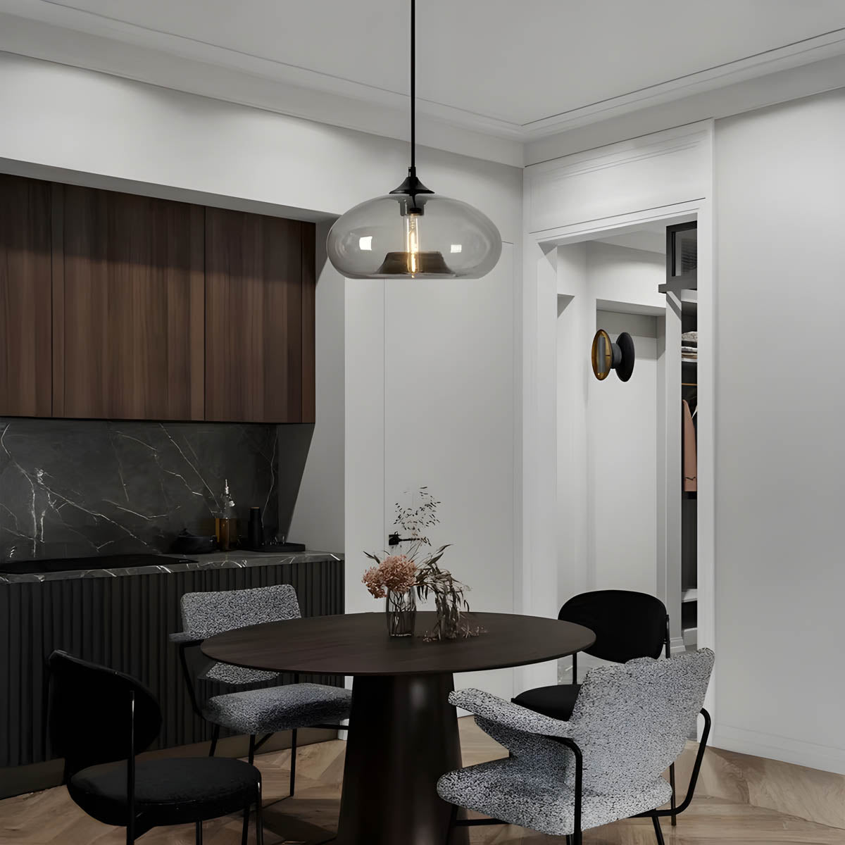 Verona Hand-Blown Glass Pendant Ceiling Light - Styyler