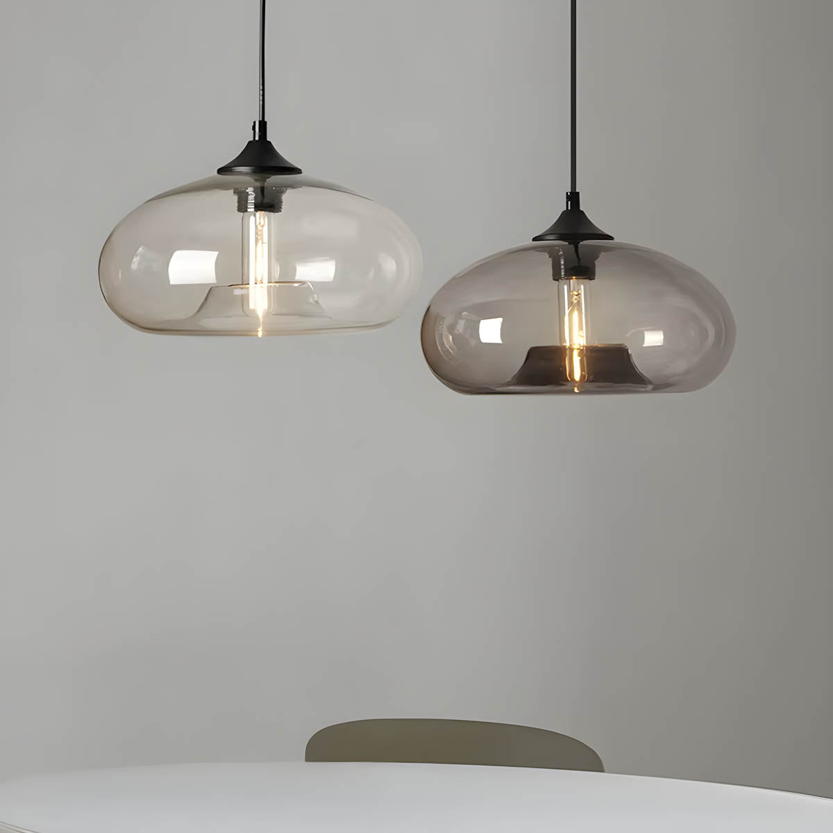 Verona Hand-Blown Glass Pendant Ceiling Light - Styyler