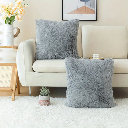 Mysa Faux Fur Cushion Cover – Where Comfort Meets Calm