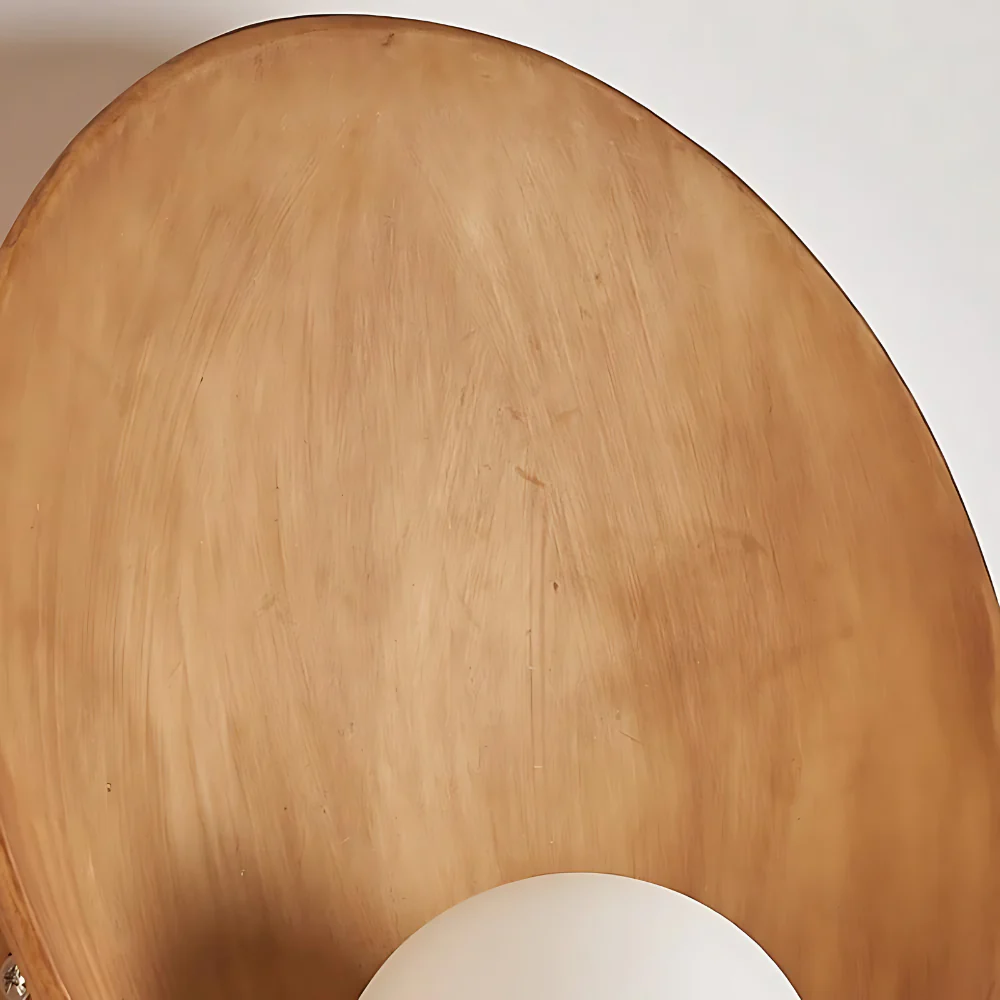 Japandi-Style Resin Wall Light – Minimalist Wall Lamp for Modern Interiors, Serene Ambiance Sconce-5