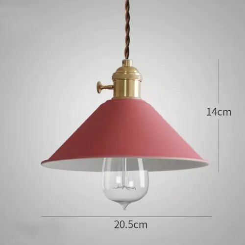 Colourful Cone Pendant Lights