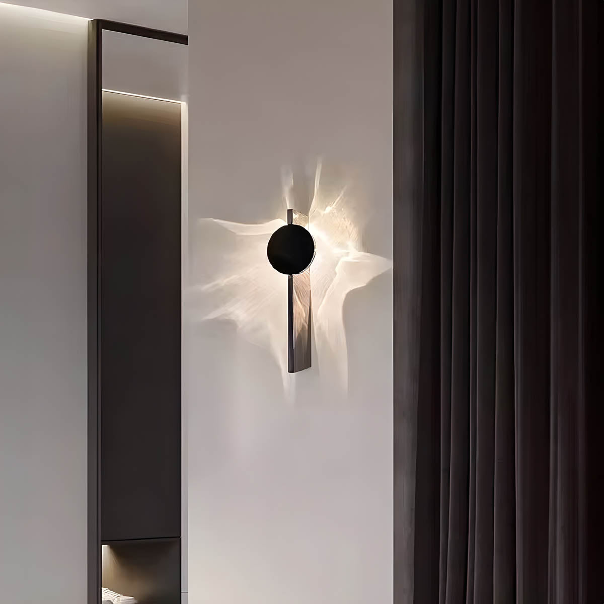 AURELIS Wall Light - Adjustable LED Fixture in Stainless Steel and Aluminum - Styyler
