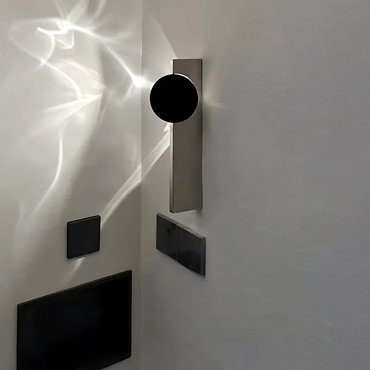 AURELIS Wall Light - Adjustable LED Fixture in Stainless Steel and Aluminum - Styyler