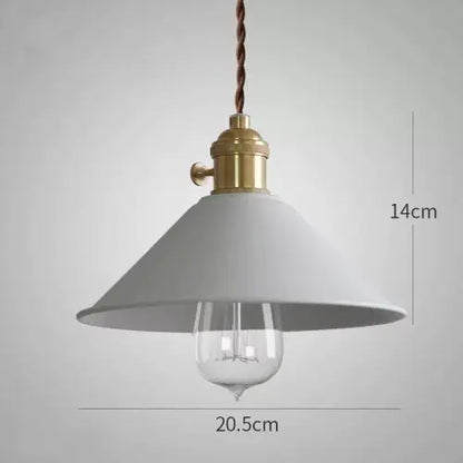 Colourful Cone Pendant Lights