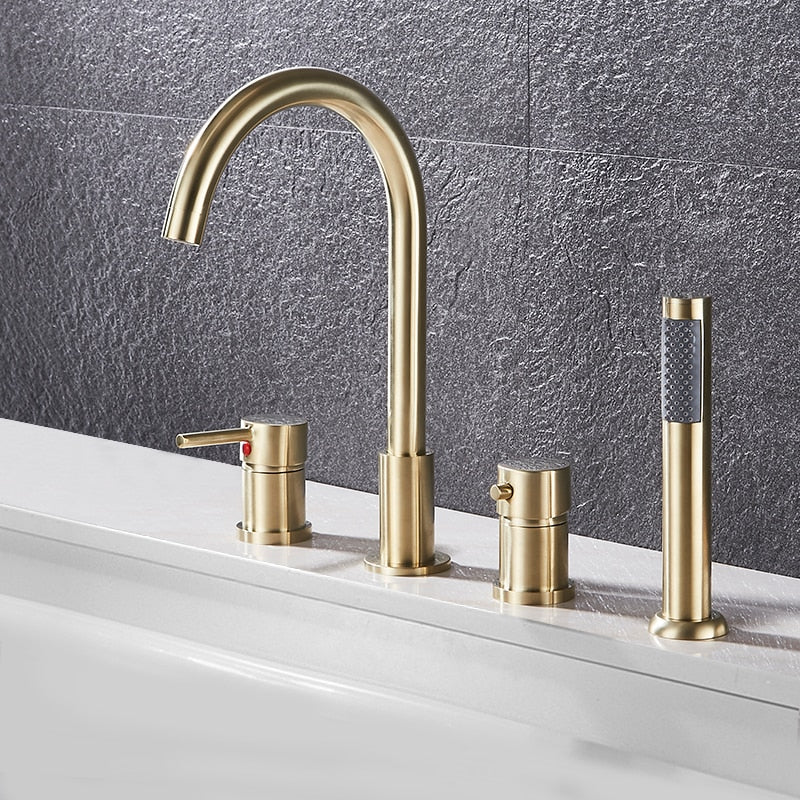 Katen Bathtub Tap with Modern Design and Optimal Performance in Chrome Finish 0