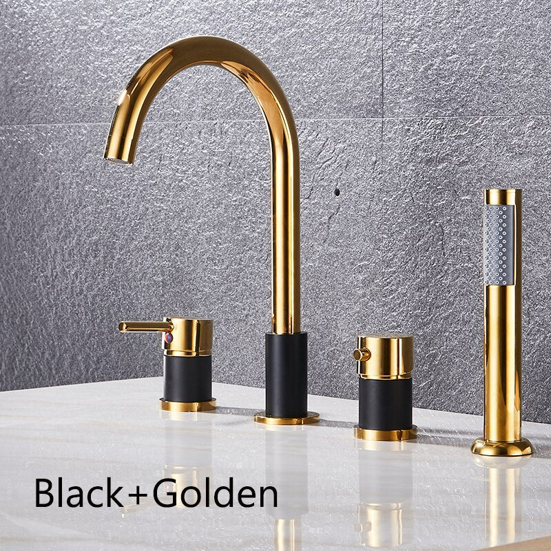 Katen Bathtub Tap with Modern Design and Optimal Performance in Chrome Finish 2