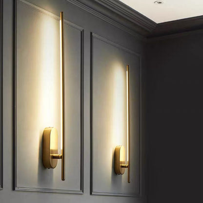 Luma Wall Sconce Light in Black and Brass with Adjustable Colour Temperature for Indoor Use 1