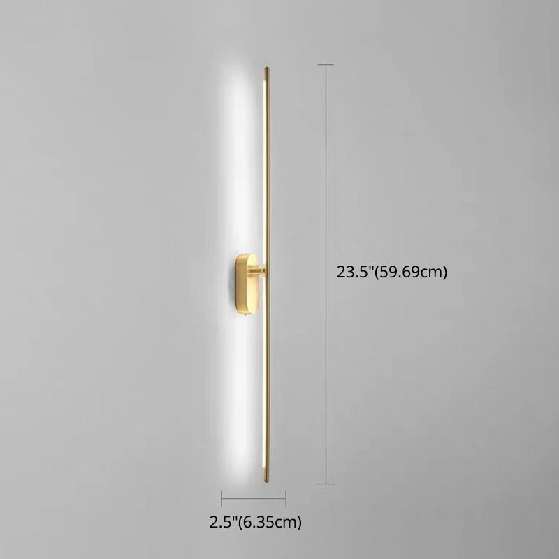 Luma Wall Sconce Light in Black and Brass with Adjustable Colour Temperature for Indoor Use 2