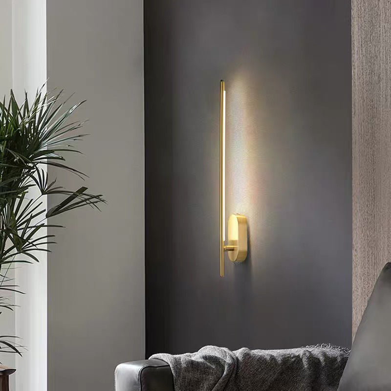 Luma Wall Sconce Light in Black and Brass with Adjustable Colour Temperature for Indoor Use 3