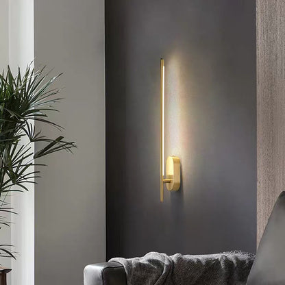 Luma Wall Sconce Light in Black and Brass with Adjustable Colour Temperature for Indoor Use 3