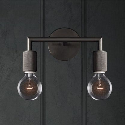 Luma Wall Sconce Lighting in Black with Minimalist Design and Durable Metal Construction 12
