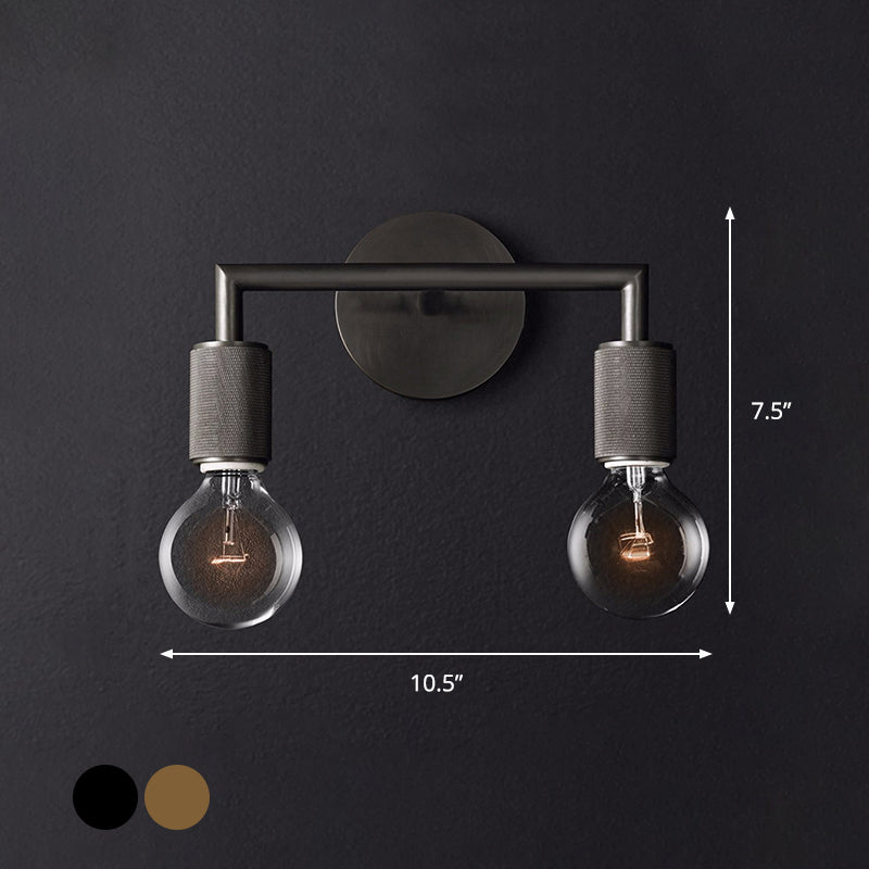 Luma Wall Sconce Lighting in Black with Minimalist Design and Durable Metal Construction 6