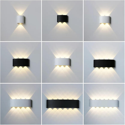Luxa Minimalist Outdoor Wall Light | Rectangular Weather Proof Design