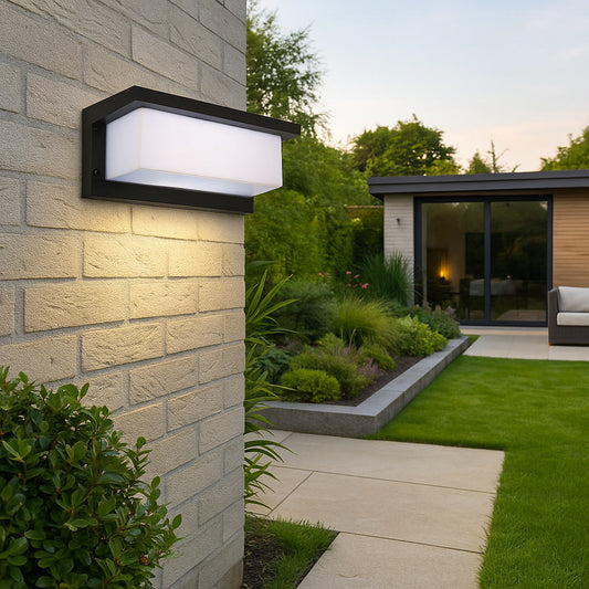 Luxen Modern Outdoor Wall Light | 30W IP65 Waterproof LED Sconce