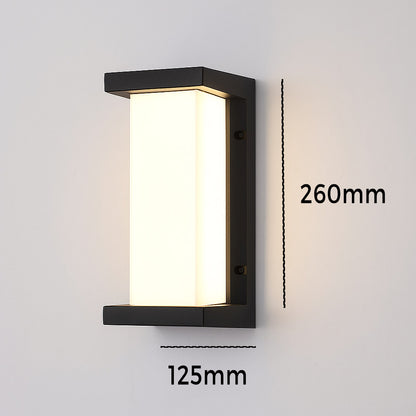 Luxen Modern Outdoor Wall Light | 30W IP65 Waterproof LED Sconce