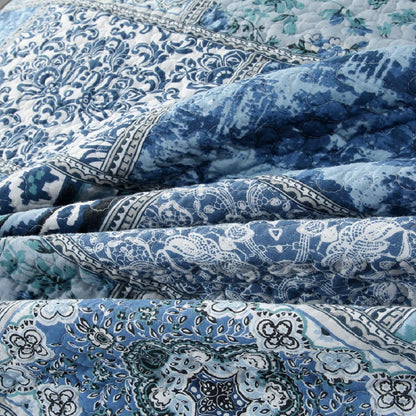 Millwright Bedding Set | Premium Cotton Embroidered Three-Piece Bedding