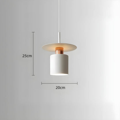 NOURA Modern Pendant Light in Black or White - Styyler