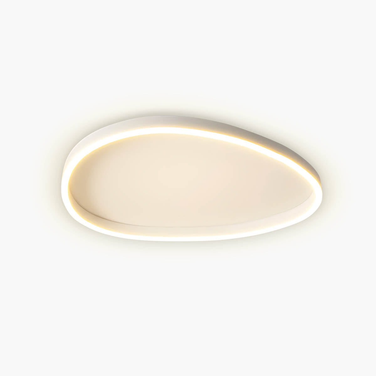 HALOYA Modern Flush Mount Ceiling Light Fixture | Dimmable LED | Minimalist Design - Styyler